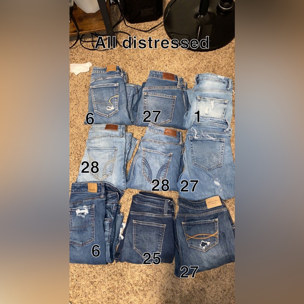 Name brand jeans and leggings